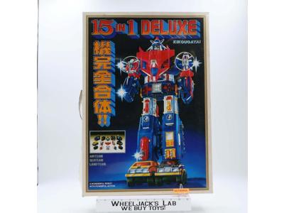 Deluxe Kikougattai Dairugger XV 15 in 1 Super Alloy Popy Japan Chogokin Voltron