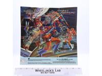 Rodimus Prime Insert Poster Glow In The Dark 1986 G1 Transformers Vintage