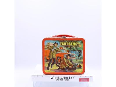 Emergency TV Show Metal Lunch Box 1973 Aladdin Industries Vintage No Thermos