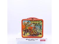 Emergency TV Show Metal Lunch Box 1973 Aladdin Industries Vintage No Thermos