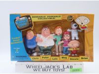 The Griffins Family Guy 2004 NJ Croce Bendable Figure Set NEW SEALED