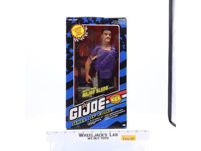GI Joe Major Bludd 12" Hall Of Fame Battle Pack Cobra 1992 Vintage Figure MISB