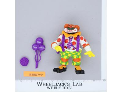 Crazy Clownin' Mike 100% Complete Teenage Mutant Ninja Turtle 1992 Playmates