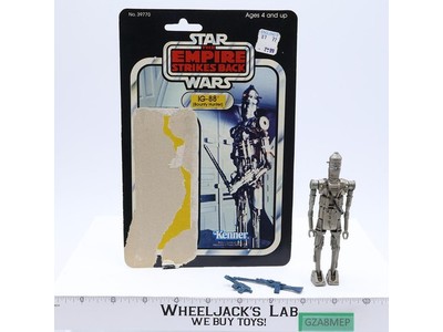 IG-88 100% Complete 31 Back-A Star Wars ESB 1980 Kenner Action Figure NO REPRO