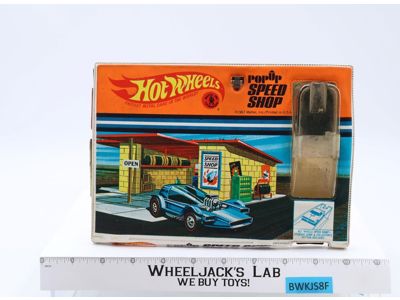 Pop-Up Speed Shop Auto Garage Hot Wheels 1967 Mattel Vintage