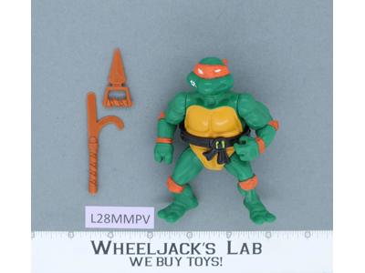 Michaelangelo HARD HEAD Teenage Mutant Ninja Turtles TMNT 1988 Playmates Vintage