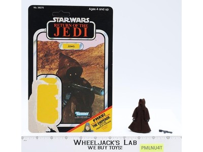 Jawa 100% Complete 65 Back-C CHINA Star Wars ROTJ 1983 Kenner Figure NO REPRO