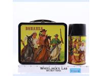 Bonanza Metal Lunch Box 1968 Aladdin Vintage w/ THERMOS