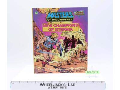 New Champions of Eternia Masters of the Universe MOTU Golden Book 1985