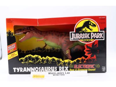 Electronic Tyrannosaurus Rex Jurassic Park 1993 Kenner Figure NEW MISB SEALED
