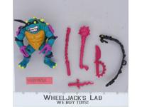 Slash 100% Complete Teenage Mutant Ninja Turtle TMNT 1990 Playmates Vintage