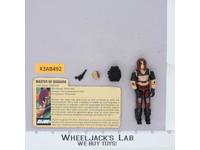 Zartan V1 100% Complete G.I. Joe 1984 Hasbro Vintage Action Figure