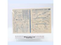 Cobra Hammerhead 1990 ORIGINAL Instructions Blueprints G.I. Joe Action Figure