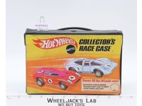 48 Car Collector's Race Storage Case w/ Trays Hot Wheels 1969 Mattel Vintage