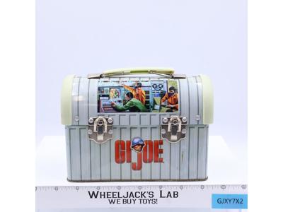 GI Joe Dome Lunch Box 2000 Hasbro Metal Candy Tin