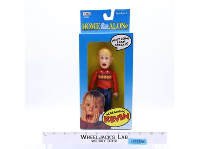 Kevin Screaming Kevin Home Alone 1991 T-HQ Action Figure NEW MIB