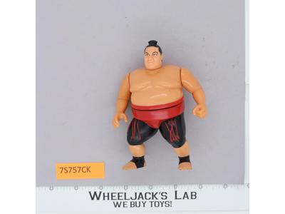 Yokozuna 100% Complete WWE WWF Wrestling 1993 Hasbro Vintage Action Figure