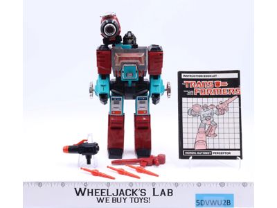 Perceptor 100% Complete 1985 Vintage G1 Transformers Microscope Figure