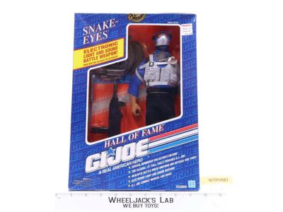 Snake Eyes Hall of Fame GI Joe 12" Figure MISB ELECTRONIC 1992 Action Figure