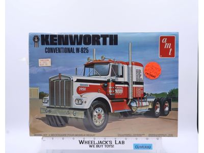 #6640 Kenworth Conventional W-925 AMT ERTL 1:25 Scale Model Kit NEW SEALED