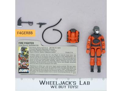 Barbecue V1 100% Complete G.I. Joe 1985 Hasbro Vintage Action Figure