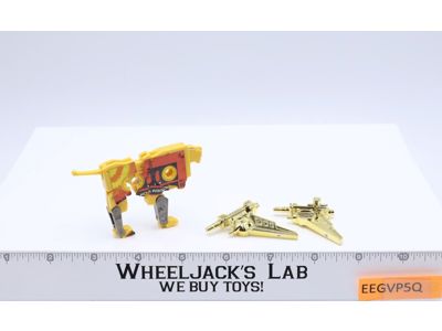 Steeljaw GOLD 100% Complete 1986 Vintage G1 Transformers Lion Figure