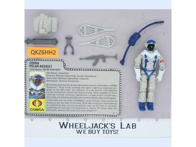 Snow Serpent V1 100% Complete G.I. Joe 1985 Hasbro Vintage Action Figure