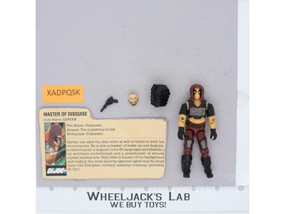 Zartan V1 100% Complete G.I. Joe 1984 Hasbro Vintage Action Figure