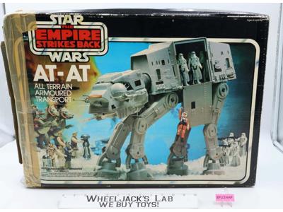 At-At Imperial Walker Complete WORKS EUROPEAN Star Wars 1981 Palitoy Vehicle