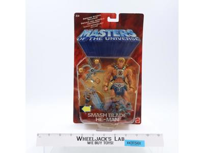 Smash Blade He-Man 200X Masters Of The Universe MOTU 2002 Mattel NEW SEALED