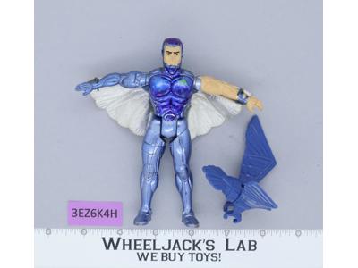 Steelwill W/ Stronghold Complete Silverhawks 1986 Telepix Kenner Vintage Figure