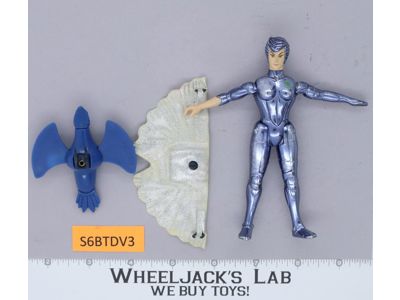 Steelheart W/ Rayzor Complete Silverhawks 1986 Telepix Kenner Vintage Figure