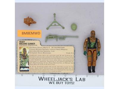 Roadblock V1 100% Complete G.I. Joe 1984 Hasbro Vintage Action Figure