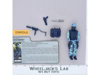 Shockwave V1 100% Complete G.I. Joe 1988 Hasbro Vintage Action Figure