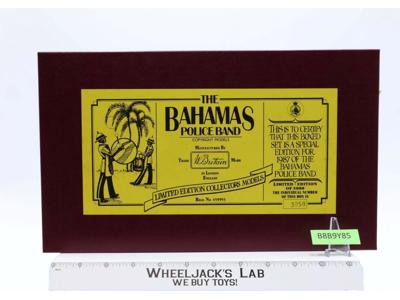 The Bahamas Police Band Britains 1987 Limited Edition Toy England NIB