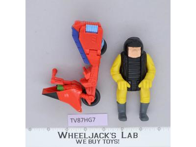Wicked Wheelie 100% Complete The Real Ghostbusters 1988 Vintage Vehicle