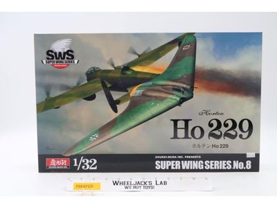 Horten Ho229 Super Wing Series No. 8 1/32 Zoukei-Mura Model Kit NEW