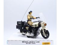 Highway Patrol Motorcycle W/ Figure CHIPS 1982 Pro-cision MGM Vintage Vehicle