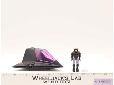 Shadow Parasite W/ LT. Magg Complete Starcom 1986 Coleco Action Figure Vehicle