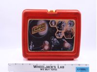 The Empire Strikes Back Red Plastic Lunch Box Star Wars 1980 Thermos Brand