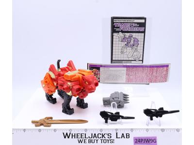 Rampage Predaking 1986 G1 Transformers Hasbro Vintage Action Figure