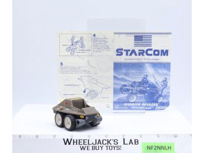 Shadow Invader Starcom 1986 Coleco Vintage Action Figure Vehicle