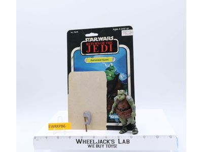 Gamorrean Guard 100% Complete 65 Back-B Star Wars ROTJ 1983 Kenner NO REPRO