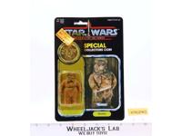 Romba Ewok W/Coin 92 Back Star Wars POTF 1984 Kenner Figure NEW MOSC SEALED