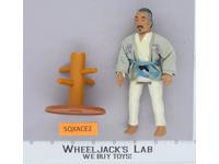 Mr. Miyagi The Karate Kid 1986 Remco Vintage Action Figure w/ Gi & Pole