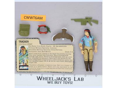 Spirit Tracker V1 100% Complete G.I. Joe 1984 Hasbro Vintage Action Figure