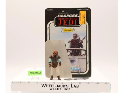 Weequay 100% Complete 65 Back-A Star Wars ROTJ 1983 Kenner Figure NO REPRO