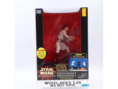 Obi-Wan Kenobi Interactive Talking Bank Star Wars 1999 Thinkway Toys NEW SEALED