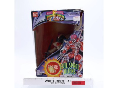 Pirantis Head Evil Space Aliens Mighty Morphin Power Rangers 1994 Bandai Figure