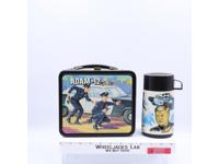 Adam-12 Police Metal Lunch Box 1972 Aladdin Tin Vintage w/ Thermos